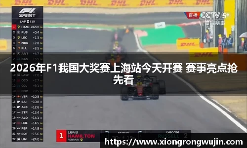 2026年F1我国大奖赛上海站今天开赛 赛事亮点抢先看